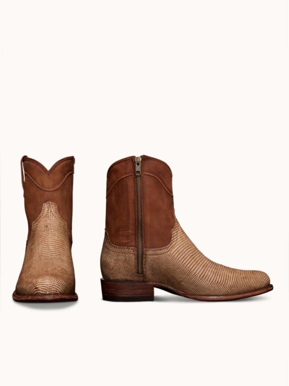TECOVAS The Nick Lizard Leather Western Boot - 11 - Picture 3 of 13